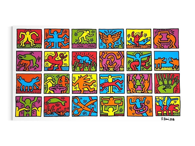 Keith haring - pop shop editie xxl - afbeelding 1 van  1