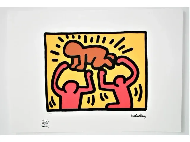Keith haring - pop shop i - afbeelding 1 van  12