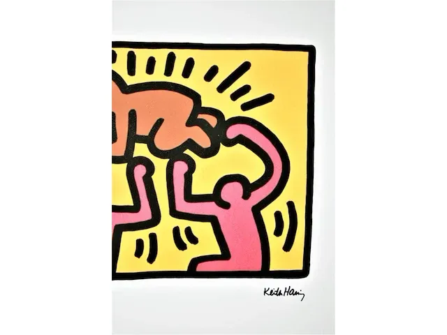 Keith haring - pop shop i - afbeelding 10 van  12