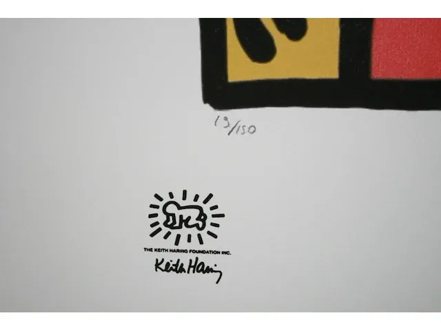 Keith haring - pop shop i - afbeelding 12 van  12