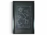 Keith haring - subway drawing - afbeelding 1 van  1