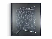 Keith haring - subway drawing - afbeelding 1 van  1