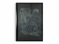 Keith haring - subway drawing