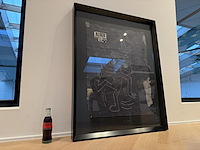 Keith haring - subway drawing - afbeelding 2 van  6