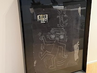 Keith haring - subway drawing - afbeelding 3 van  6
