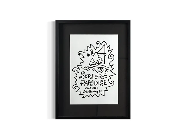 Keith haring - surfer's paradise - afbeelding 1 van  1