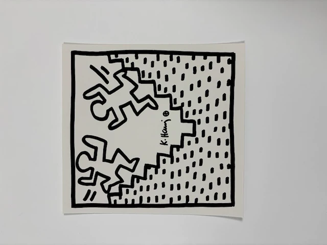Keith haring - untitled - afbeelding 1 van  1