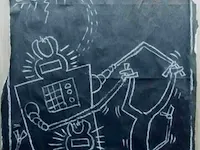 Keith haring – 82 subway drawing original
