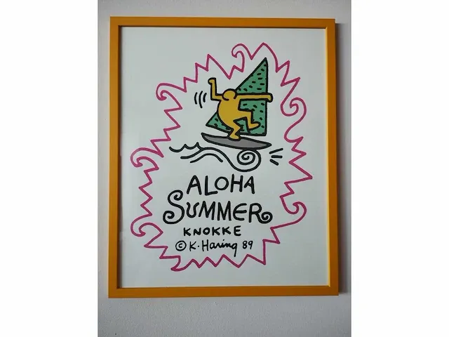 Keith haring aloha knokke - afbeelding 1 van  4