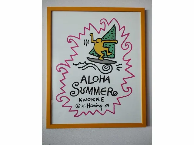 Keith haring aloha knokke - afbeelding 2 van  4