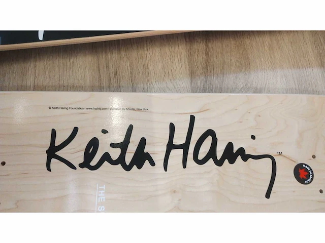 Keith haring free south africa skateboard set - afbeelding 3 van  3
