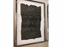 Keith haring happy nex year radiant baby origineel