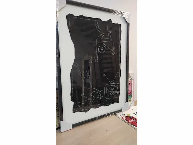 Keith haring krijttekening - afbeelding 2 van  3