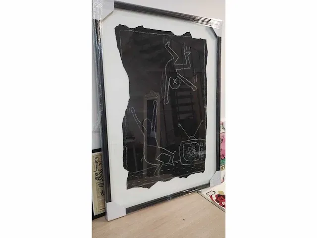Keith haring krijttekening - afbeelding 3 van  3