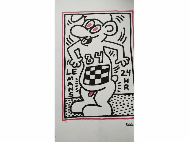 Keith haring – le mans ed 150 ex - afbeelding 2 van  6