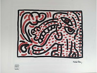Keith haring ludo 1 150 ex - afbeelding 3 van  3