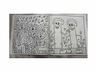 Keith haring orgineel kleurboek popshop 1992 - afbeelding 2 van  2