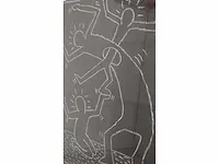 Keith haring – orginele krijttekening - afbeelding 1 van  8
