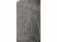 Keith haring – orginele krijttekening - afbeelding 8 van  8