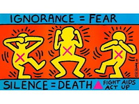 Keith haring poster - afbeelding 1 van  1