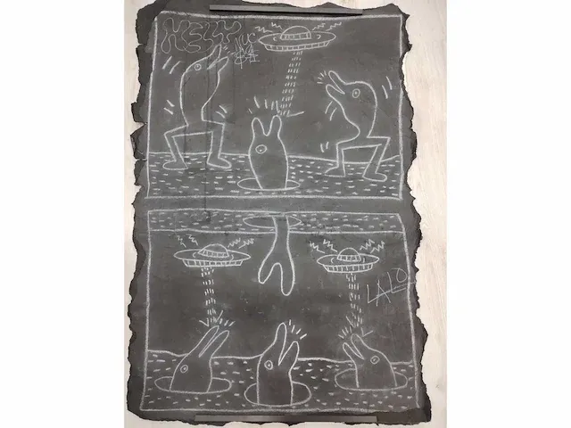Keith haring – subway drawing xxl - afbeelding 1 van  7