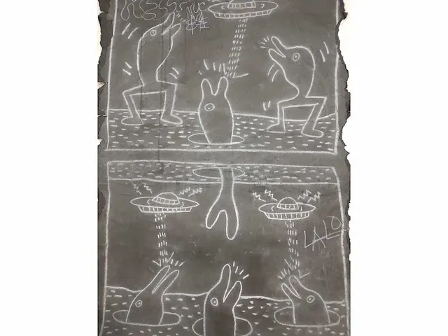 Keith haring – subway drawing xxl - afbeelding 3 van  7
