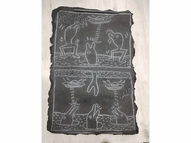 Keith haring – subway drawing xxl - afbeelding 7 van  7