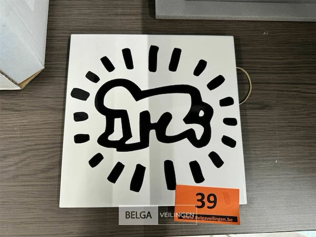 Keith haring tegel - afbeelding 2 van  3