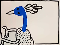 Keith haring the story of red & blue - afbeelding 1 van  2