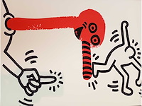 Keith haring the story of red & blue - afbeelding 2 van  2
