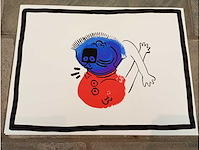 Keith haring the story of red & blue - afbeelding 2 van  3