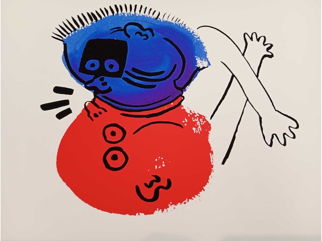Keith haring the story of red & blue - afbeelding 3 van  3
