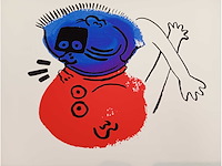 Keith haring the story of red & blue - afbeelding 3 van  3