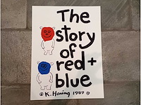 Keith haring the story of red & blue - afbeelding 2 van  3