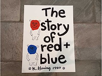 Keith haring the story of red & blue - afbeelding 3 van  3