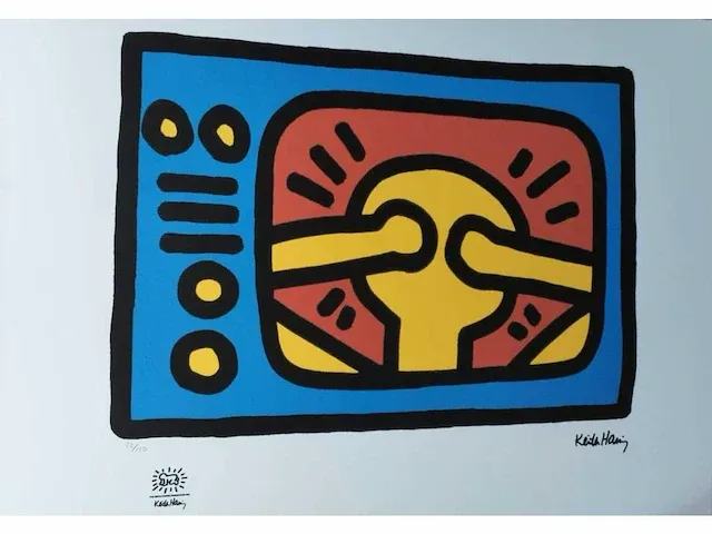 Keith haring tv - afbeelding 1 van  1