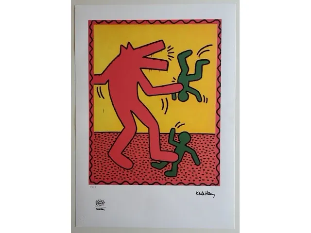 Keith haring – untitled - afbeelding 1 van  1