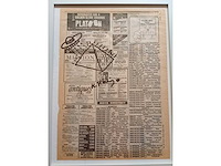 Keith haring viltstift tekening (after) - afbeelding 2 van  2