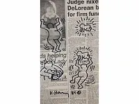 Keith haring viltstift tekening baby - afbeelding 2 van  7
