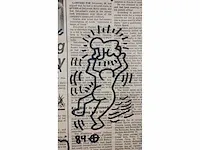 Keith haring viltstift tekening baby - afbeelding 4 van  7