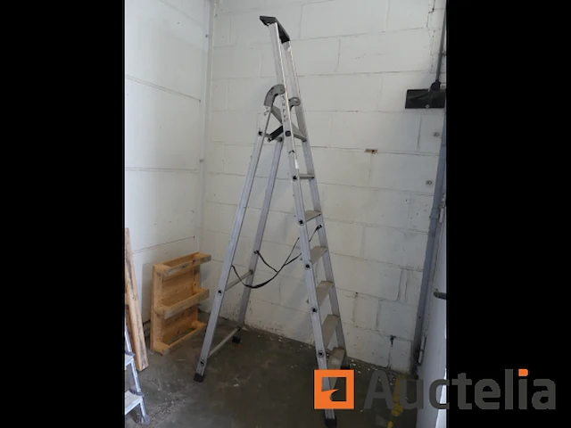 Kelfort sp-7 6-traps aluminium ladder - afbeelding 2 van  5