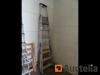 Kelfort sp-7 6-traps aluminium ladder - afbeelding 4 van  5