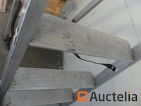 Kelfort sp-7 6-traps aluminium ladder - afbeelding 5 van  5