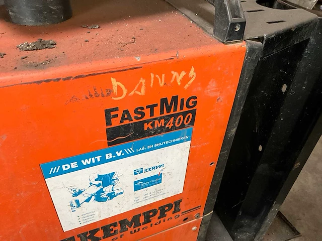 Kemppi fastmig km400 lasapparaat - afbeelding 4 van  9