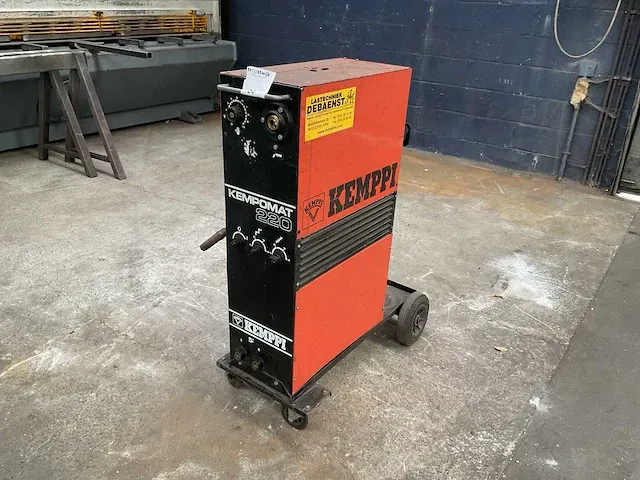 Kemppi kempomat 220 mig lasapparaat - afbeelding 2 van  8