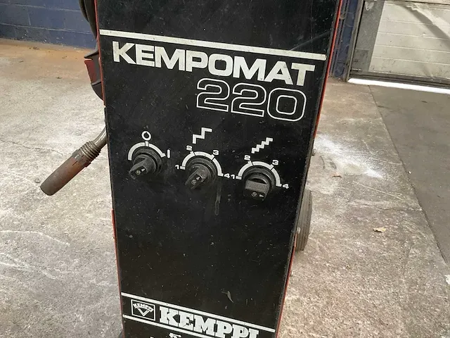 Kemppi kempomat 220 mig lasapparaat - afbeelding 5 van  8