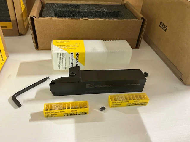 Kennametal kit afsteekbeitel (4x) - afbeelding 2 van  5