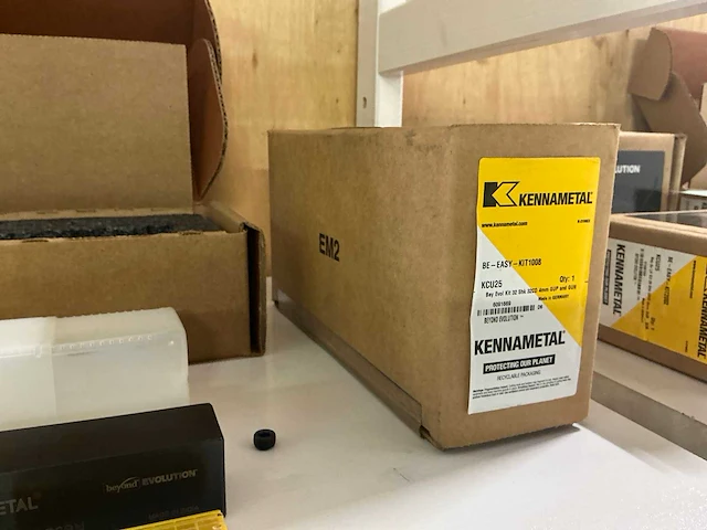 Kennametal kit afsteekbeitel (4x) - afbeelding 4 van  5