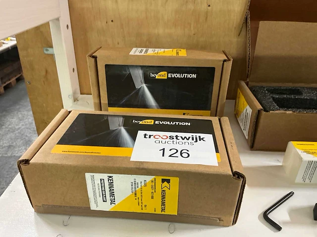 Kennametal kit afsteekbeitel (4x) - afbeelding 5 van  5