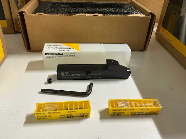 Kennametal kit afsteekbeitel (4x) - afbeelding 2 van  5